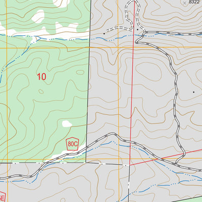 US Forest Service - Topo Diamond Peak, CO - WY FSTopo Legacy digital map