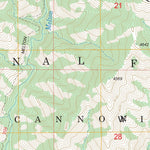 US Forest Service - Topo Diamond Peak, WA FSTopo Legacy digital map