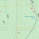 US Forest Service - Topo Diamond Point, AZ FSTopo Legacy digital map