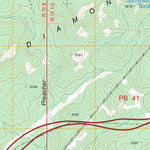 US Forest Service - Topo Diamond Point, AZ FSTopo Legacy digital map