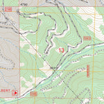 US Forest Service - Topo Diamond Point, MT FSTopo Legacy digital map