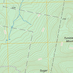 US Forest Service - Topo Diamond Pond, ME FSTopo Legacy digital map