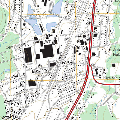 US Forest Service - Topo Diboll, TX FSTopo Legacy digital map
