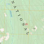 US Forest Service - Topo Dick Creek, MT - ID FSTopo Legacy digital map