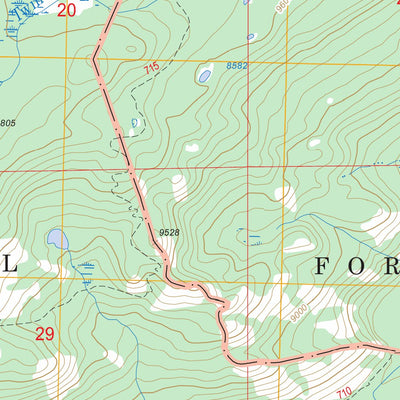 US Forest Service - Topo Dickinson Park, WY FSTopo Legacy digital map