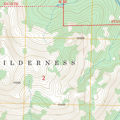 US Forest Service - Topo Dickinson Park, WY FSTopo Legacy digital map
