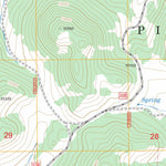 US Forest Service - Topo Dicks Peak, CO FSTopo Legacy digital map