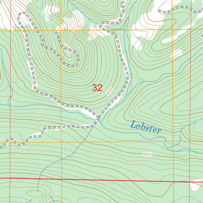US Forest Service - Topo Digger Mountain, OR FSTopo Legacy digital map