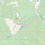 US Forest Service - Topo Digger Mountain, OR FSTopo Legacy digital map