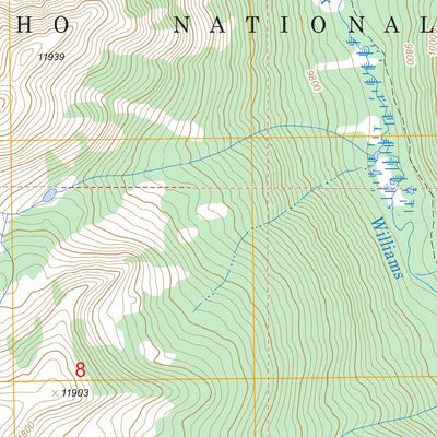 US Forest Service - Topo Dillon, CO FSTopo Legacy digital map