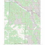 US Forest Service - Topo Dinsmore, CA FSTopo Legacy digital map