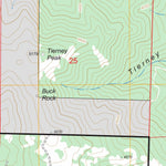 US Forest Service - Topo Dinsmore, CA FSTopo Legacy digital map