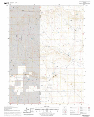 US Forest Service - Topo Dipper Spring, CO FSTopo Legacy digital map