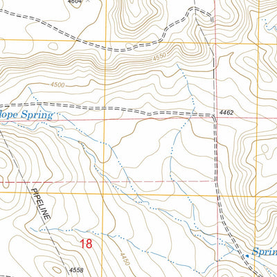 US Forest Service - Topo Dipper Spring, CO FSTopo Legacy digital map