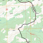 US Forest Service - Topo Disaster Peak, CA FSTopo Legacy digital map