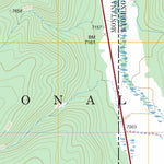 US Forest Service - Topo Divide Lake, WY - MT FSTopo Legacy digital map