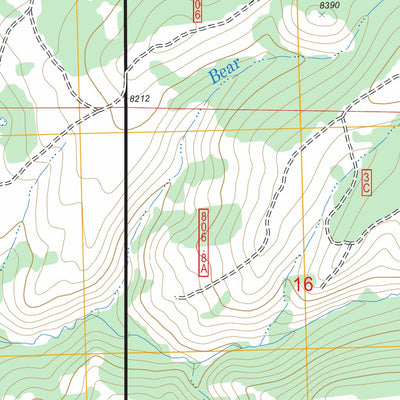 US Forest Service - Topo Divide Peak, WY FSTopo Legacy digital map