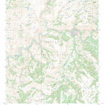 US Forest Service - Topo Dix Creek, AZ FSTopo Legacy digital map
