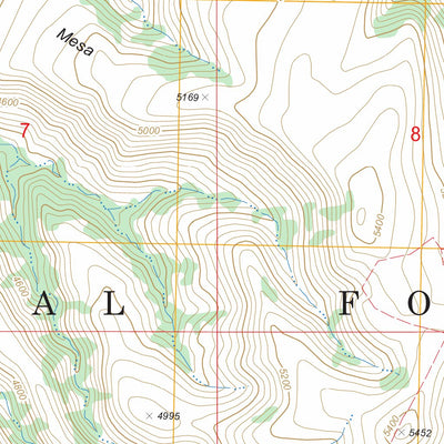 US Forest Service - Topo Dix Creek, AZ FSTopo Legacy digital map