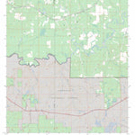 US Forest Service - Topo Dixie, AL FSTopo Legacy digital map