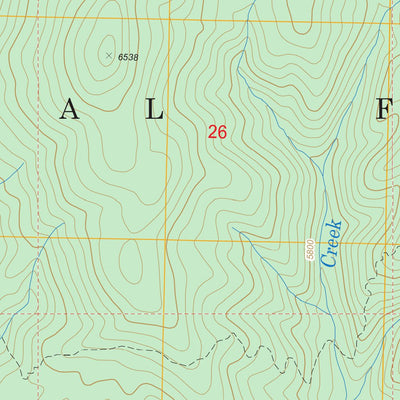 US Forest Service - Topo Dixie, ID FSTopo Legacy digital map