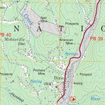 US Forest Service - Topo Dixie, ID FSTopo Legacy digital map