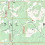 US Forest Service - Topo Dixie Mountain, CA FSTopo Legacy digital map
