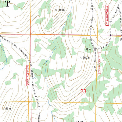 US Forest Service - Topo Dixie Peak, CA FSTopo Legacy digital map