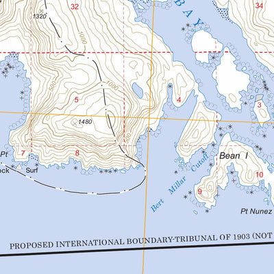 US Forest Service - Topo Dixon Entrance C-1, AK FSTopo Legacy digital map