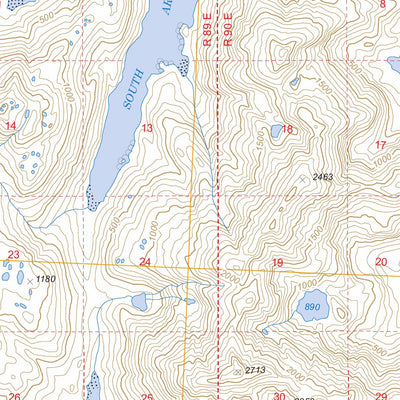 US Forest Service - Topo Dixon Entrance D-1, AK FSTopo Legacy digital map