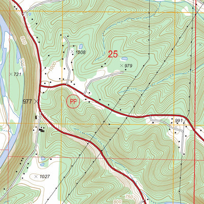 US Forest Service - Topo Dixon, MO FSTopo Legacy digital map
