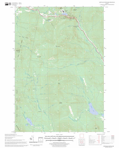 US Forest Service - Topo Dixville Notch, ME FSTopo Legacy digital map