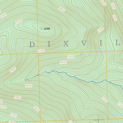 US Forest Service - Topo Dixville Notch, ME FSTopo Legacy digital map