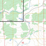 US Forest Service - Topo Dodge Butte, WY FSTopo Legacy digital map