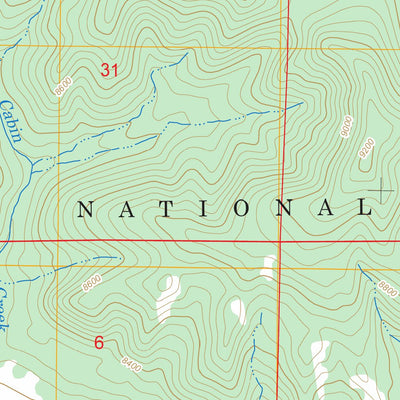 US Forest Service - Topo Dodge Butte, WY FSTopo Legacy digital map