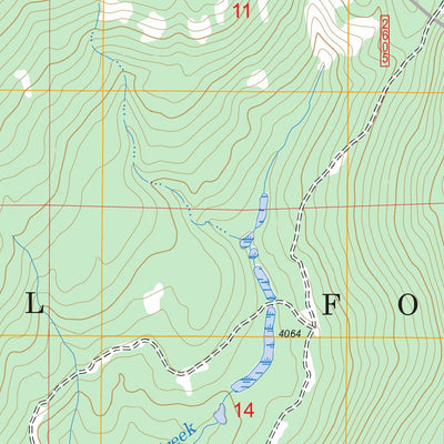 US Forest Service - Topo Dodge Peak, ID FSTopo Legacy digital map