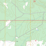 US Forest Service - Topo Dodson, LA FSTopo Legacy digital map