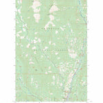 US Forest Service - Topo Doe Mountain, WA FSTopo Legacy digital map