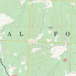 US Forest Service - Topo Doe Mountain, WA FSTopo Legacy digital map