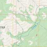 US Forest Service - Topo Dog Creek, ID FSTopo Legacy digital map
