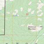 US Forest Service - Topo Dog River, OR FSTopo Legacy digital map