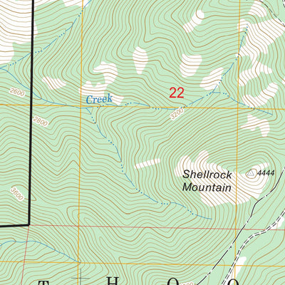 US Forest Service - Topo Dog River, OR FSTopo Legacy digital map