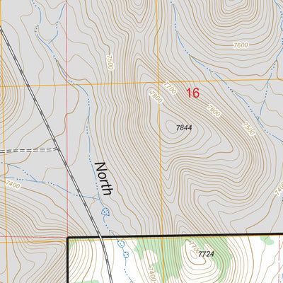 US Forest Service - Topo Dog Springs, NM FSTopo Legacy digital map