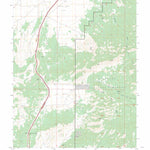 US Forest Service - Topo Dog Valley Peak, UT FSTopo Legacy digital map