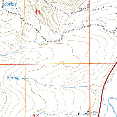 US Forest Service - Topo Doherty Mountain, MT FSTopo Legacy digital map
