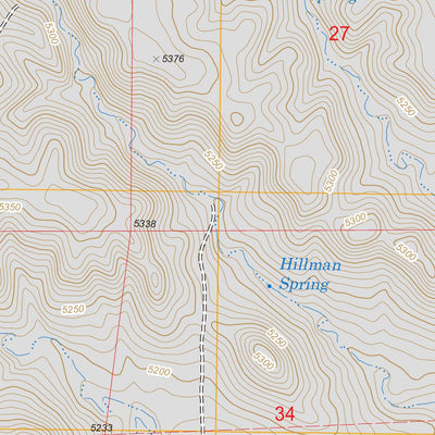 US Forest Service - Topo Dolan Spring, CO FSTopo Legacy digital map