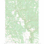 US Forest Service - Topo Dollar Basin, OR FSTopo Legacy digital map