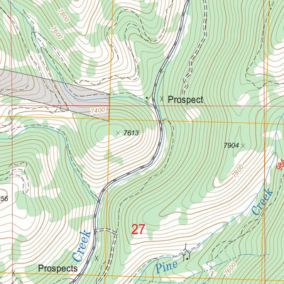 US Forest Service - Topo Dollarhide Mountain, ID FSTopo Legacy digital map