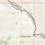 US Forest Service - Topo Dolores Peak, CO FSTopo Legacy digital map