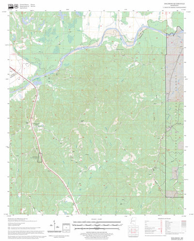 US Forest Service - Topo Doloroso, MS FSTopo Legacy digital map